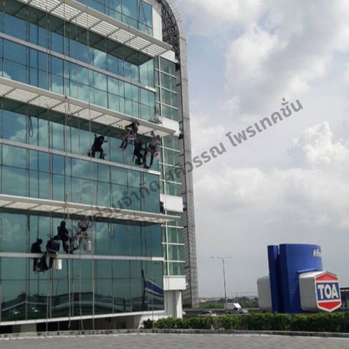 งานซ่อมรอยแตกร้าวผนังอาคาร