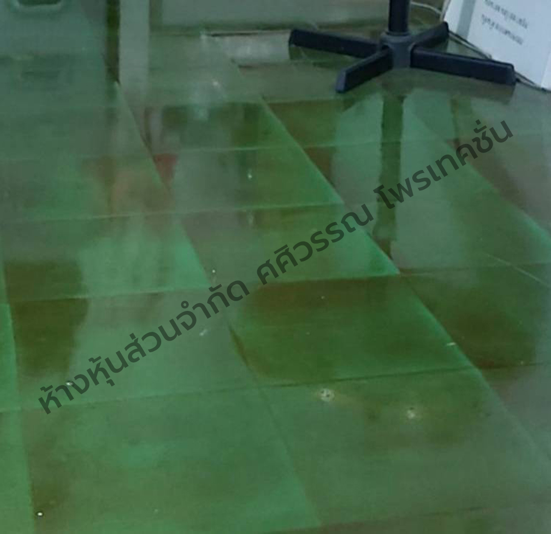 งานพื้นอุตสาหกรรม Epoxy แบบไร้รอยต่อ