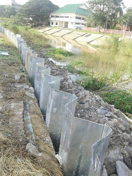 ป้องกันตลิ่งชันแม่น้ำลพบุรี ภาพที่ 2