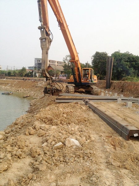 ป้องกันตลิ่งแม่น้ำยม จ.สุโขทัย ภาพที่ 1