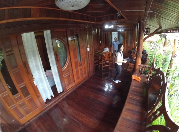 บรรยากาศห้องพักช่วงกลางวัน