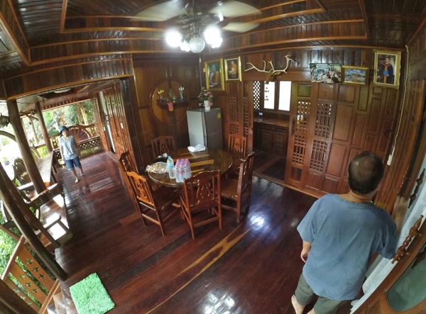 บรรยากาศห้องพักช่วงกลางวัน