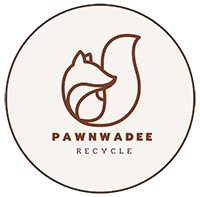 โลโก้ พรวดี รีไซเคิล PawnWadee Recycle