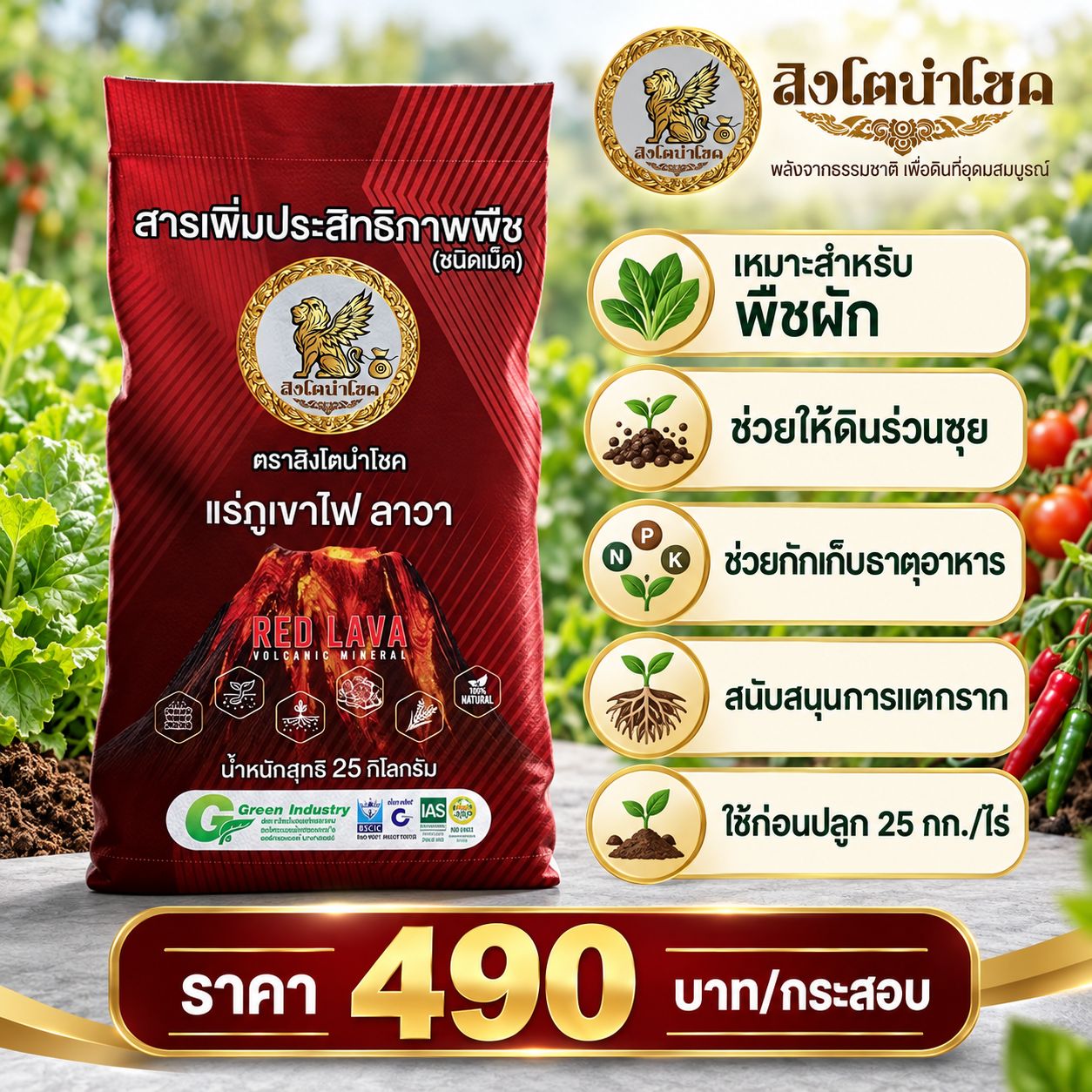 สินค้าแร่ภูเขาไฟ